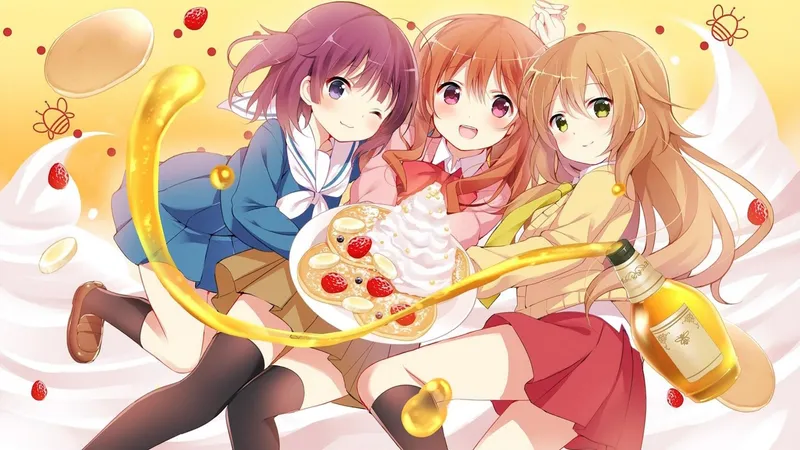 Gourmet Girl Graffiti est maintenant disponible sur Crunchyroll et HIDIVE