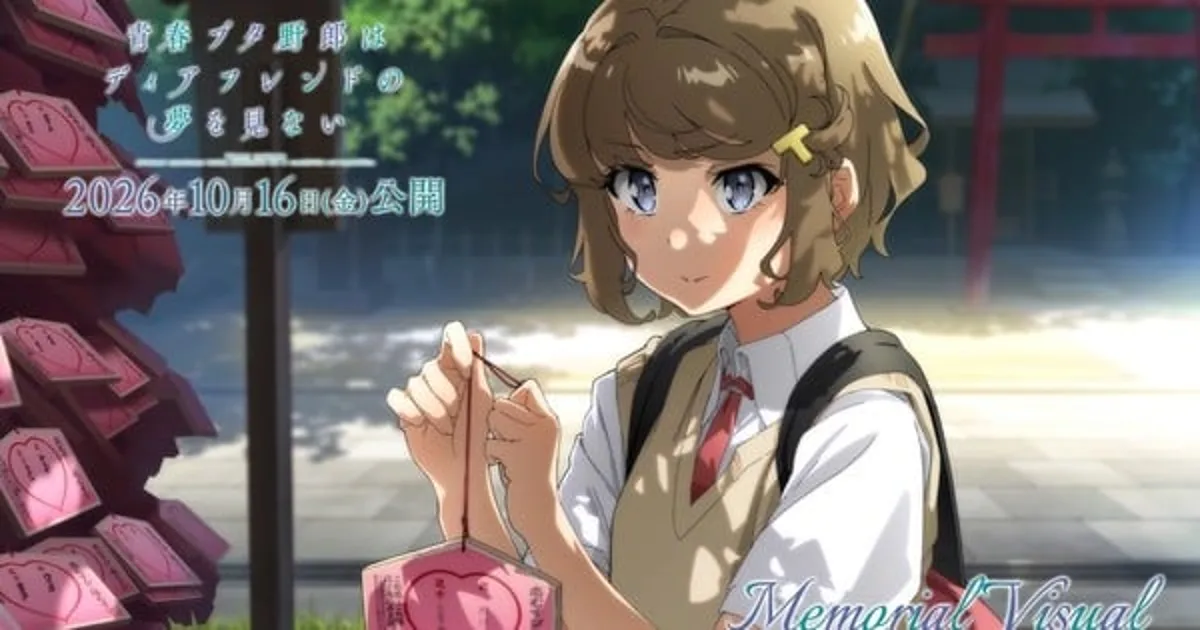 Rascal Does Not Dream of a Dear Friend dévoile une illustration de Tomoe Koga