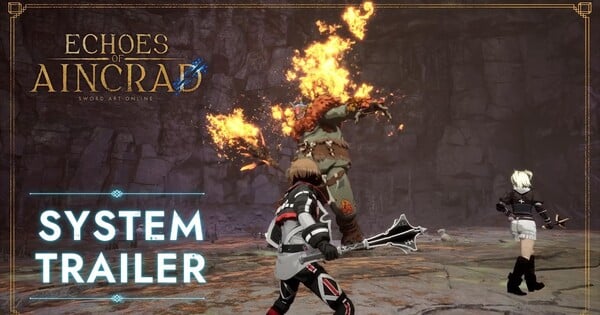 Sword Art Online: Echoes of Aincrad dévoile son gameplay dans une nouvelle bande-annonce