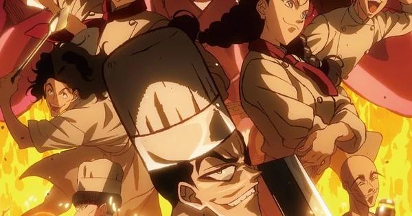 Iron Wok Jan ! L'anime dévoile un nouveau chef et la chanson de fin dans une promo