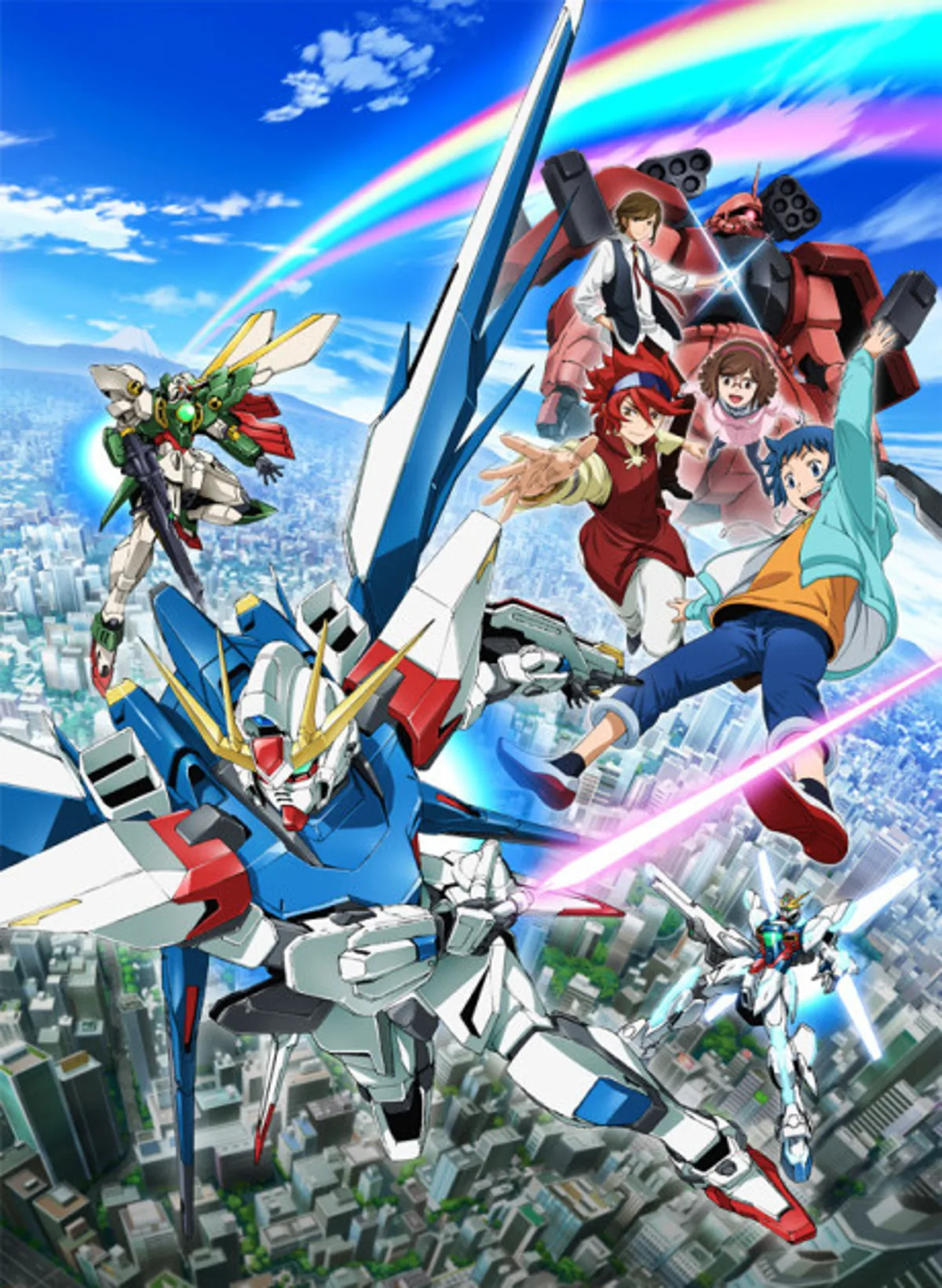 Gundam Build Fighters est disponible en streaming sur Crunchyroll