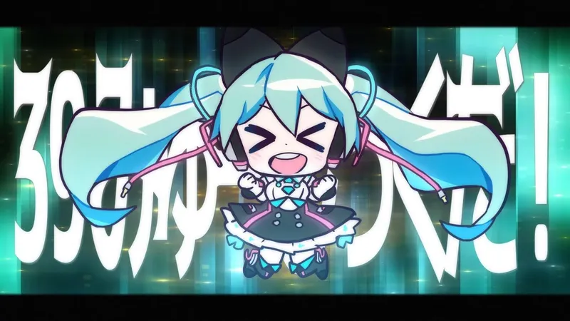Le clip « 39 Music! » de Hatsune Miku est désormais disponible