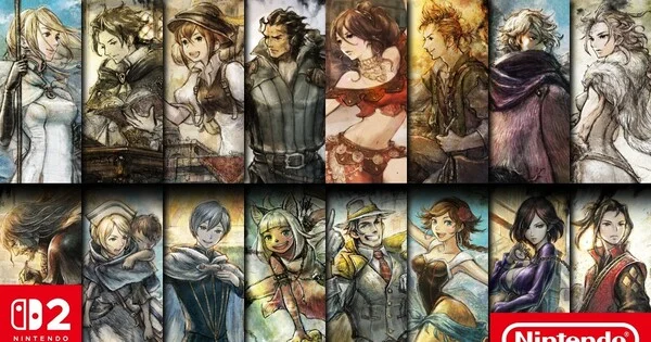 Les titres Octopath Traveler arrivent sur Switch 2 sans option de mise à niveau