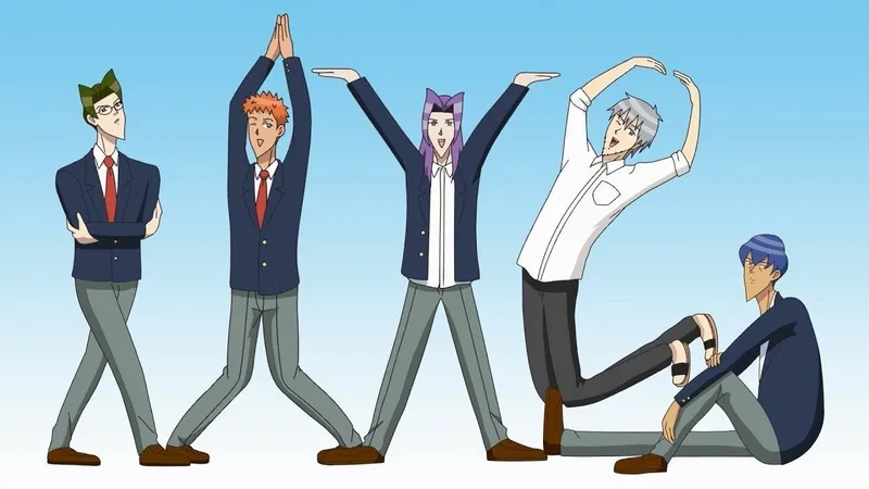 Gakuen Handsome est maintenant disponible en doublage anglais sur Crunchyroll
