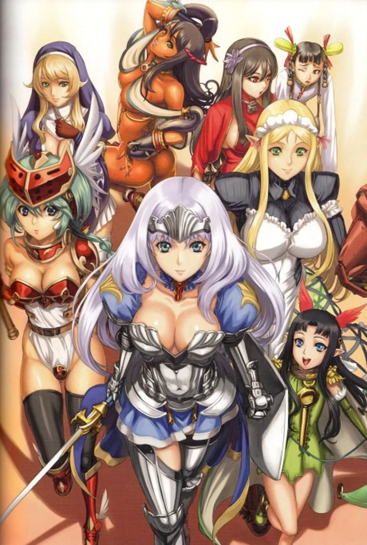 Queen's Blade: Rebellion est maintenant disponible en streaming sur Crunchyroll et HIDIVE