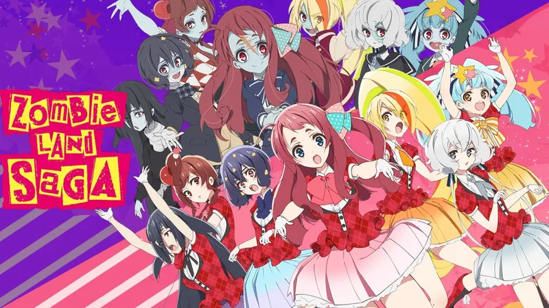 Zombie Land Saga est disponible en version doublée anglaise sur Crunchyroll