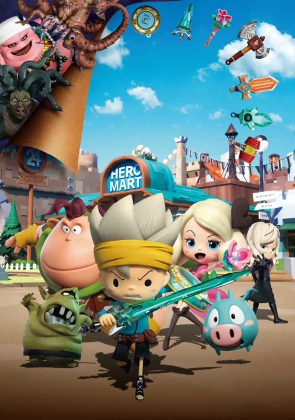 The Snack World de Level-5 est maintenant disponible en streaming sur Crunchyroll
