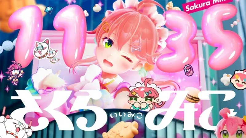 La vidéo musicale « 1135 » de Sakura Miko est maintenant en ligne