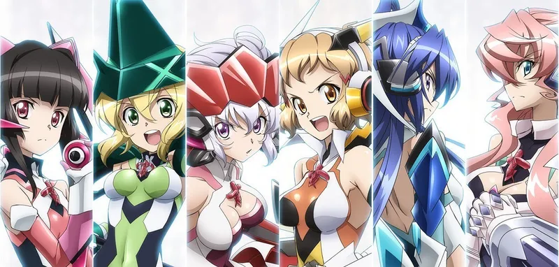 Symphogear GX disponible sur Crunchyroll en version doublée anglaise