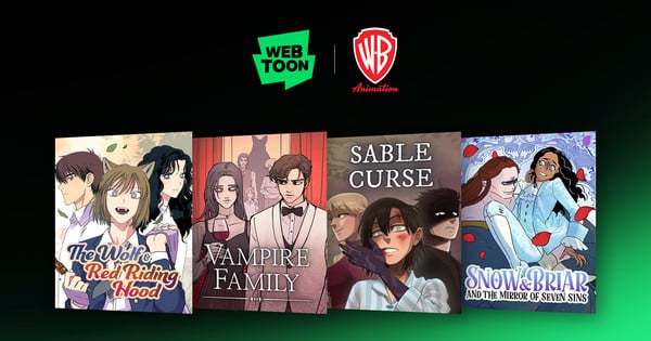 WEBTOON et Warner Bros. Animation révèlent 4 nouveaux projets animés