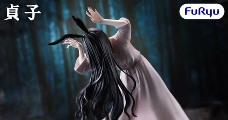 Sadako de The Ring arrive en figurine de bunny girl