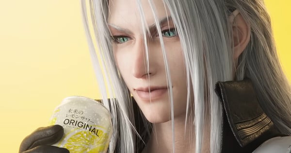 Sephiroth fait la promotion de la nouvelle bière Asahi dans une collaboration pour Final Fantasy VII Rebirth