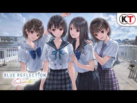 Blue Reflection Quartet Compilation Trailer Released