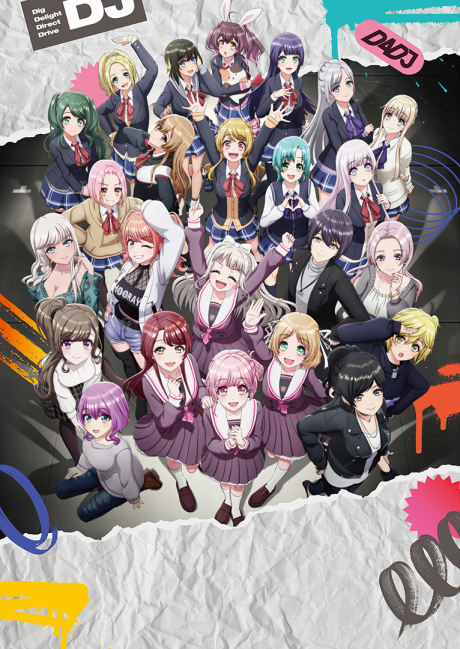 D4DJ All Mix est maintenant disponible en streaming avec doublage anglais sur Crunchyroll