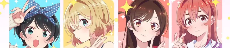 La saison 2 de Rent-a-Girlfriend est désormais disponible sur Crunchyroll