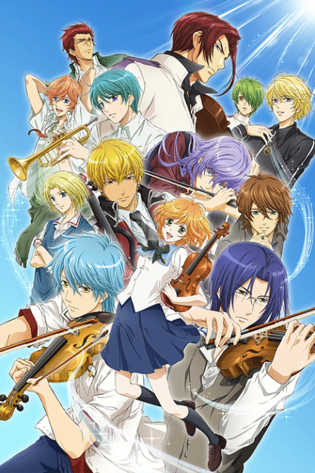 La Corda d'Oro: Blue♪Sky disponible en streaming sur Crunchyroll & HIDIVE