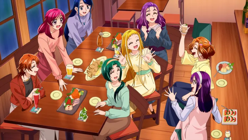 Precure Full Bloom est diffusé sur Crunchyroll avec un focus sur le casting adulte