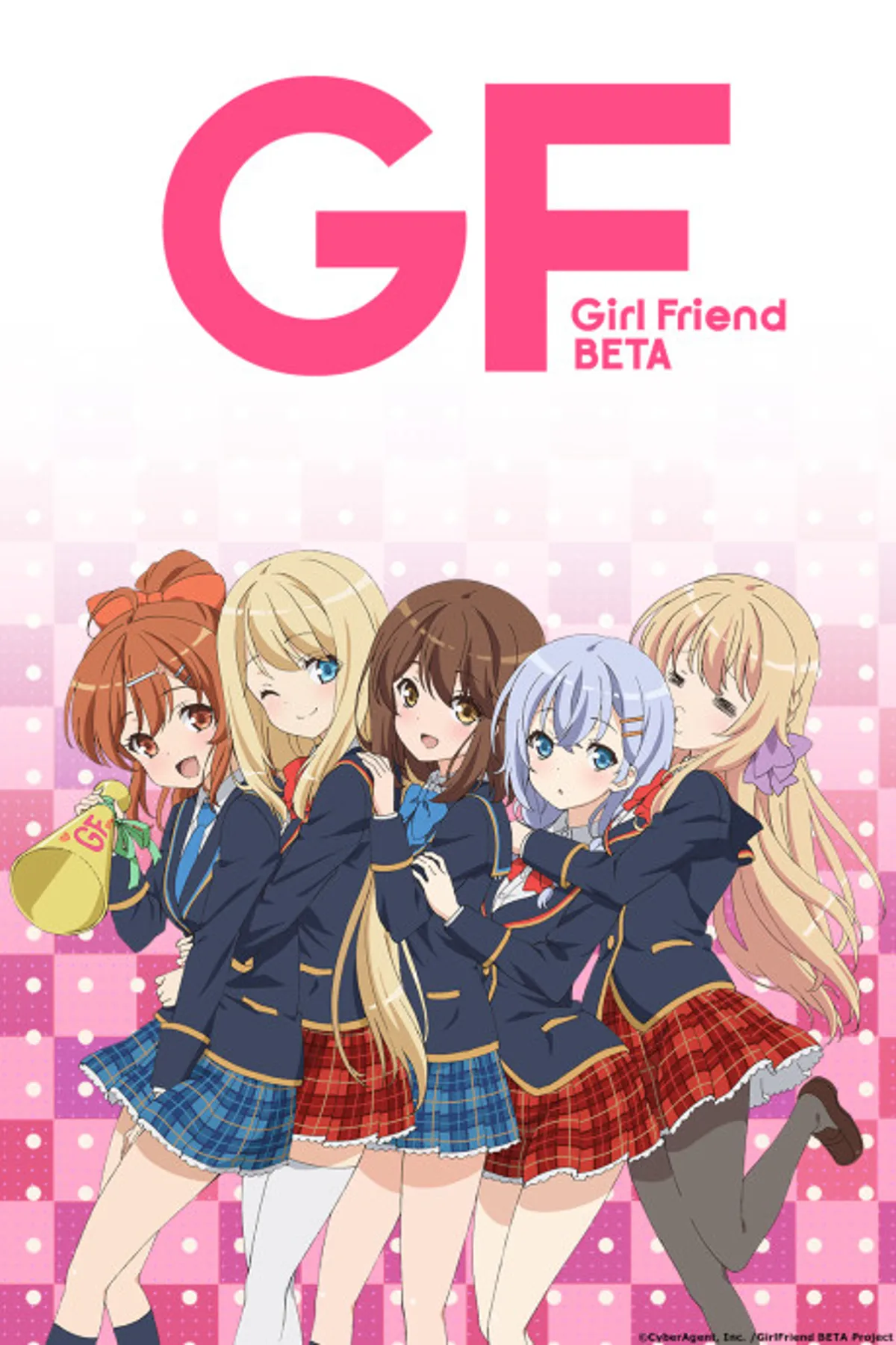 Girl Friend Beta est disponible en streaming sur Crunchyroll avec doublage anglais