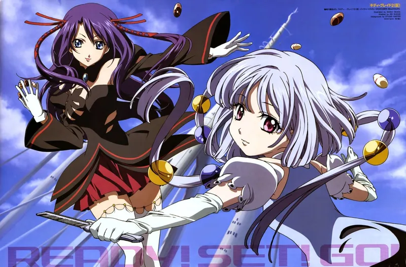 Kiddy Grade, la série d'action et de science-fiction, est désormais disponible sur Hulu et Crunchyroll