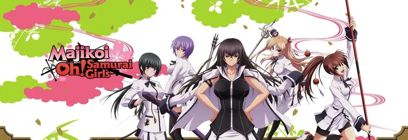 Majikoi: Oh! Samurai Girls diffusé sur Hulu avec doublage anglais
