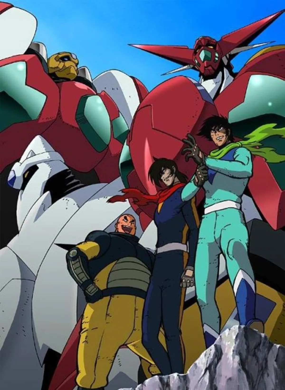 New Getter Robo OVA désormais disponible en streaming sur Hulu