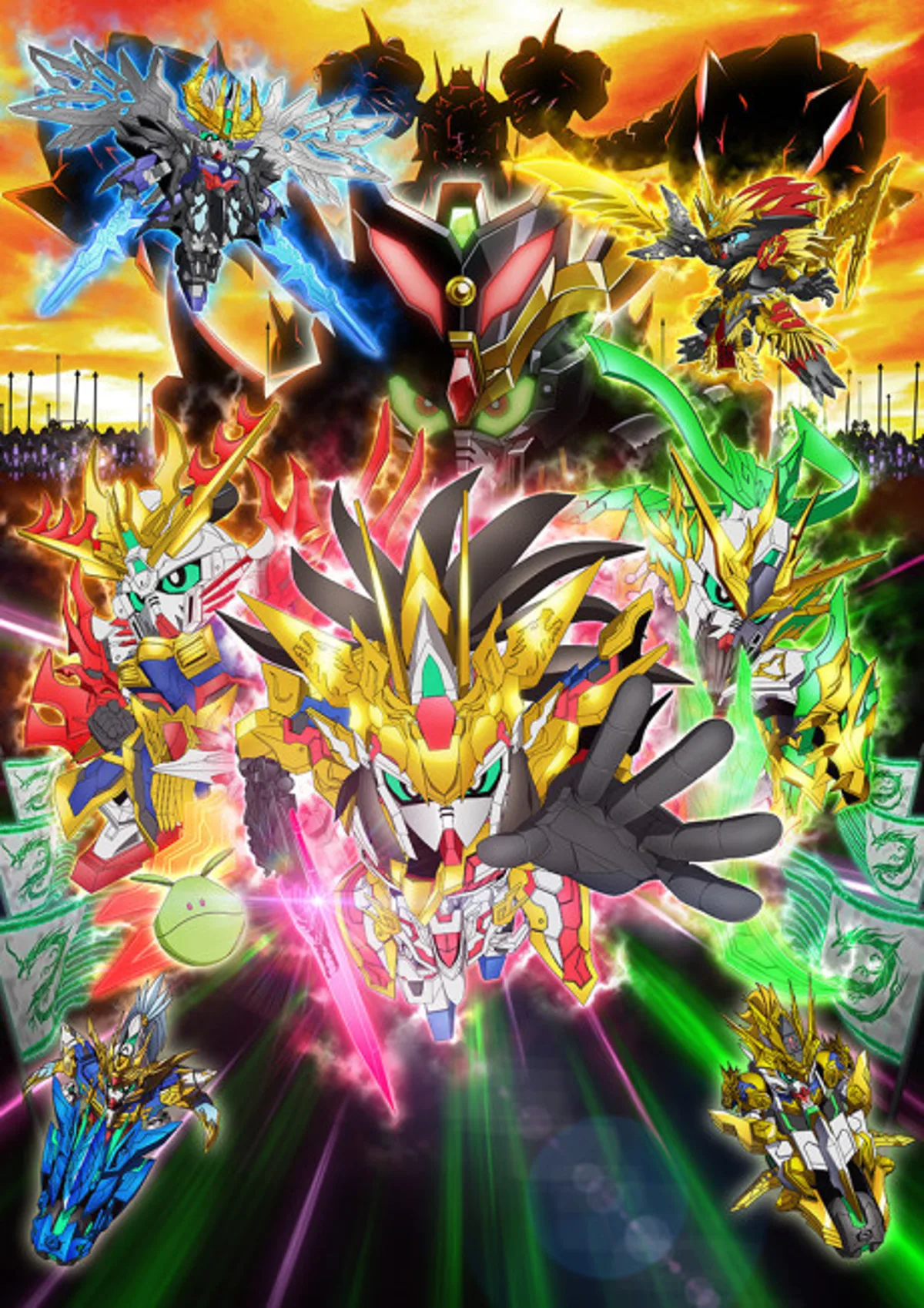 SD Gundam World: Sangoku Soketsuden est maintenant disponible sur Crunchyroll