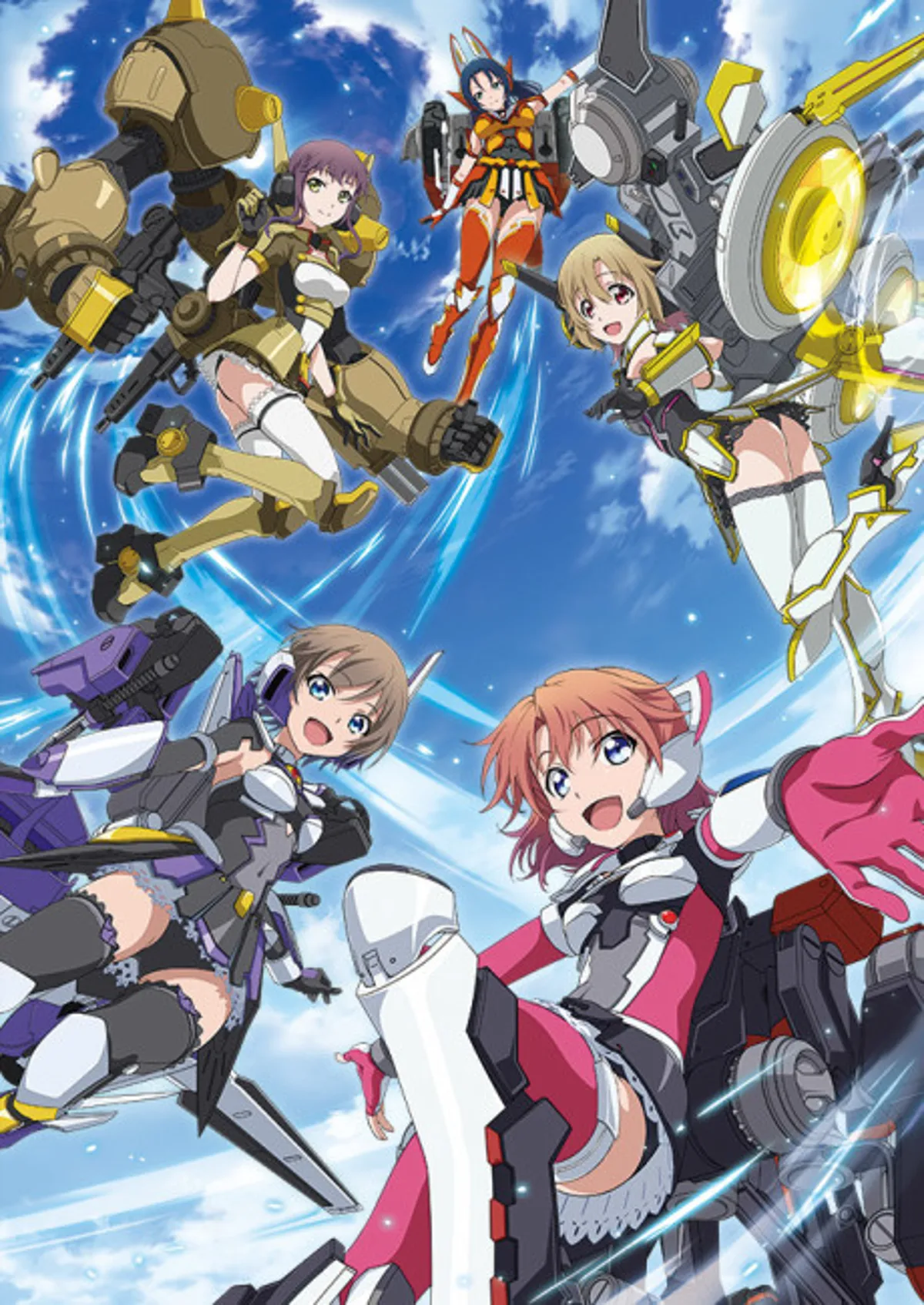 LBX Girls est disponible en doublage anglais sur Crunchyroll