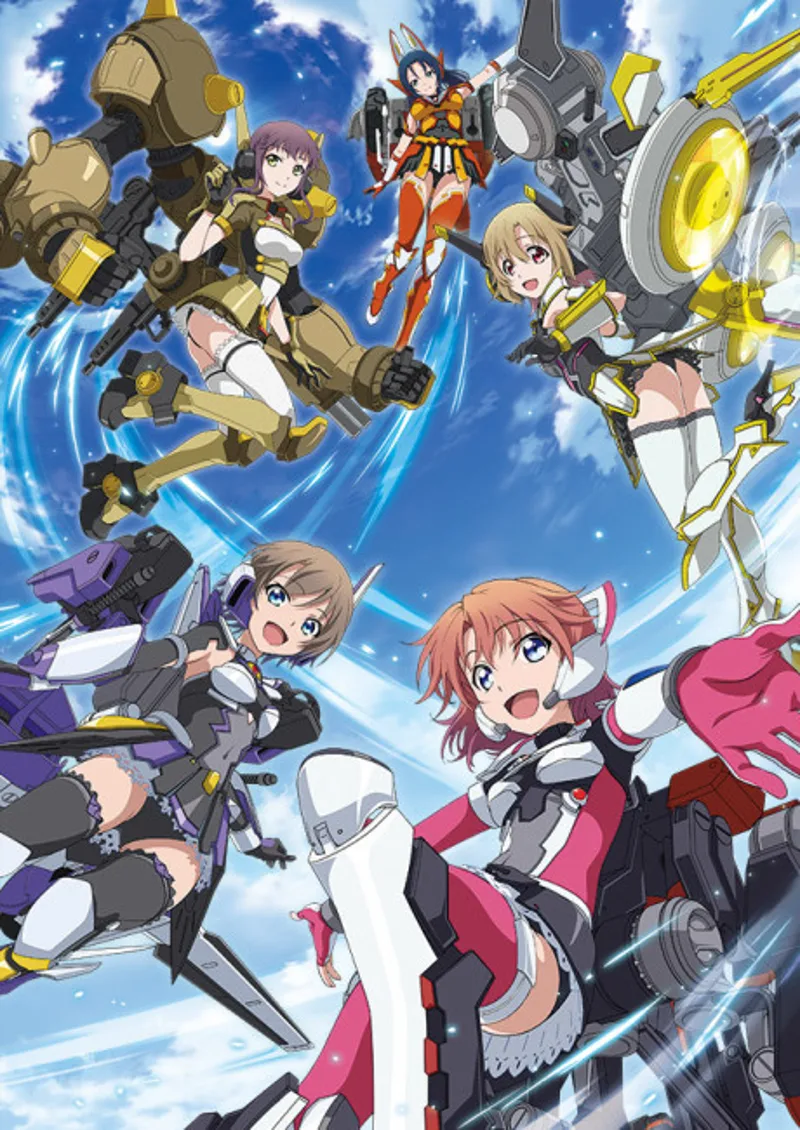 LBX Girls est disponible en doublage anglais sur Crunchyroll