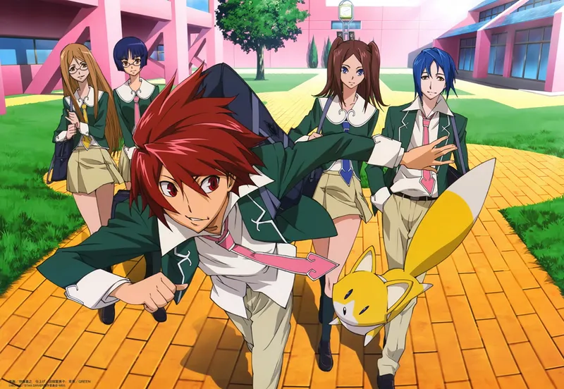 Star Driver disponible sur Crunchyroll et Hulu