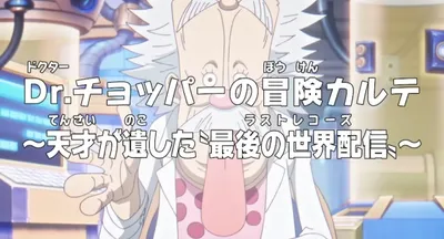 One Piece: Dr. Chopper's Adventure Checkup - The Last Records That a Genius Left Behind