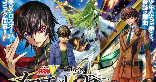 Lancement du manga crossover Minuet Zero entre Code Geass et Gundam Wing