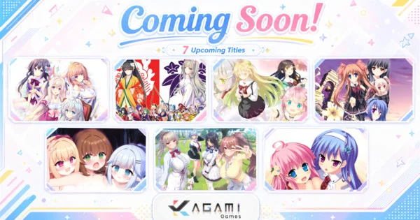 Kagami Games annonce des sorties en anglais pour plusieurs visual novels