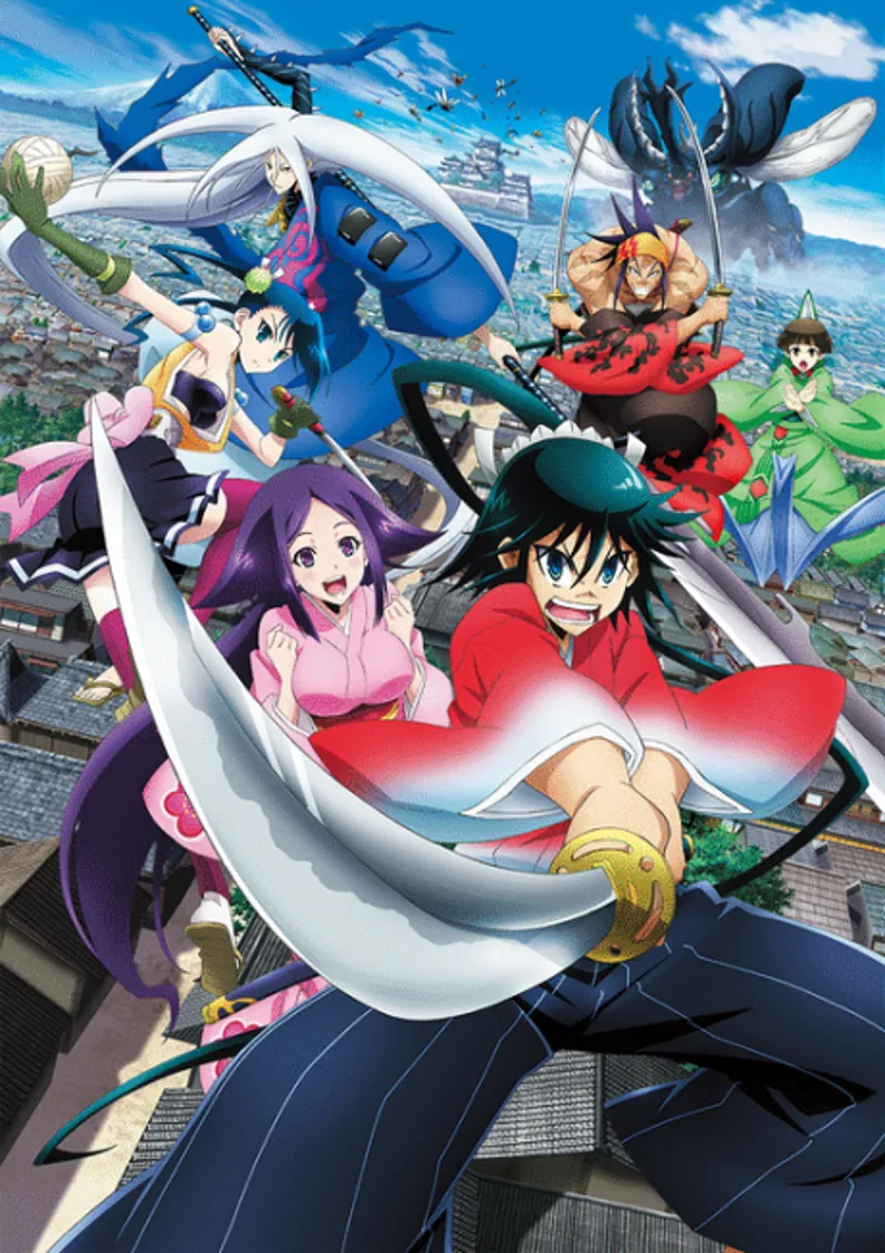 Mushibugyo disponible sur Crunchyroll avec doublage anglais