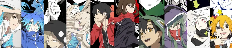 Mekakucity Actors de Shaft est disponible sur Hulu et Crunchyroll