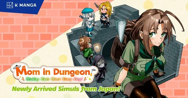 K Manga ajoute le manga 'Mom in Dungeon' en anglais