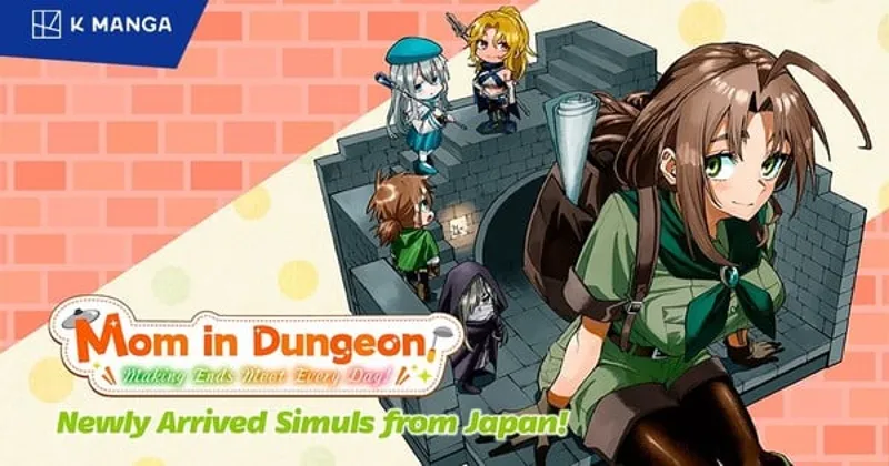 K Manga ajoute le manga 'Mom in Dungeon' en anglais