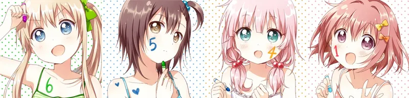 Yuru Yuri San☆Hai! : la quatrième saison est disponible sur Crunchyroll