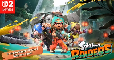Splatoon Raiders se hisse à la première place des derniers classements des ventes au Japon