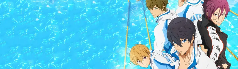 Free! - Iwatobi Swim Club est maintenant disponible sur Crunchyroll et Hulu