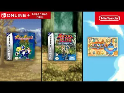 Nintendo Adds Monster Rancher, Metal Slug, and Kururin Paradise to GBA Library
