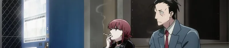 Au-delà du supermarché, je fume avec toi. L'anime sortira à l'été 2026