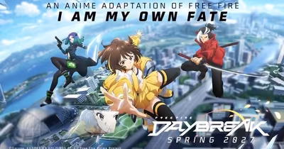 L'anime Free Fire Daybreak dévoile son histoire et une première au printemps 2027