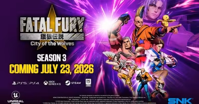 Fatal Fury: City of the Wolves : le contenu de la saison 3 et la date de lancement en juillet dévoilés