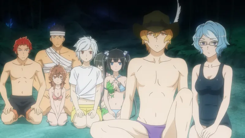 L'OVA "Hot Spring Dungeon" de DanMachi est maintenant disponible sur HIDIVE