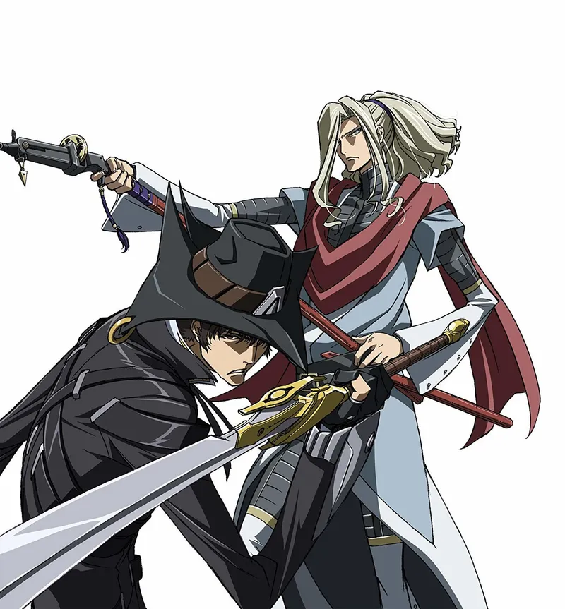 La série mecha Gun x Sword est disponible sur Hulu et Crunchyroll