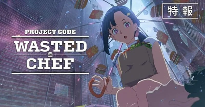 Le film d'animation Wasted Chef dévoile une bande-annonce et un manga