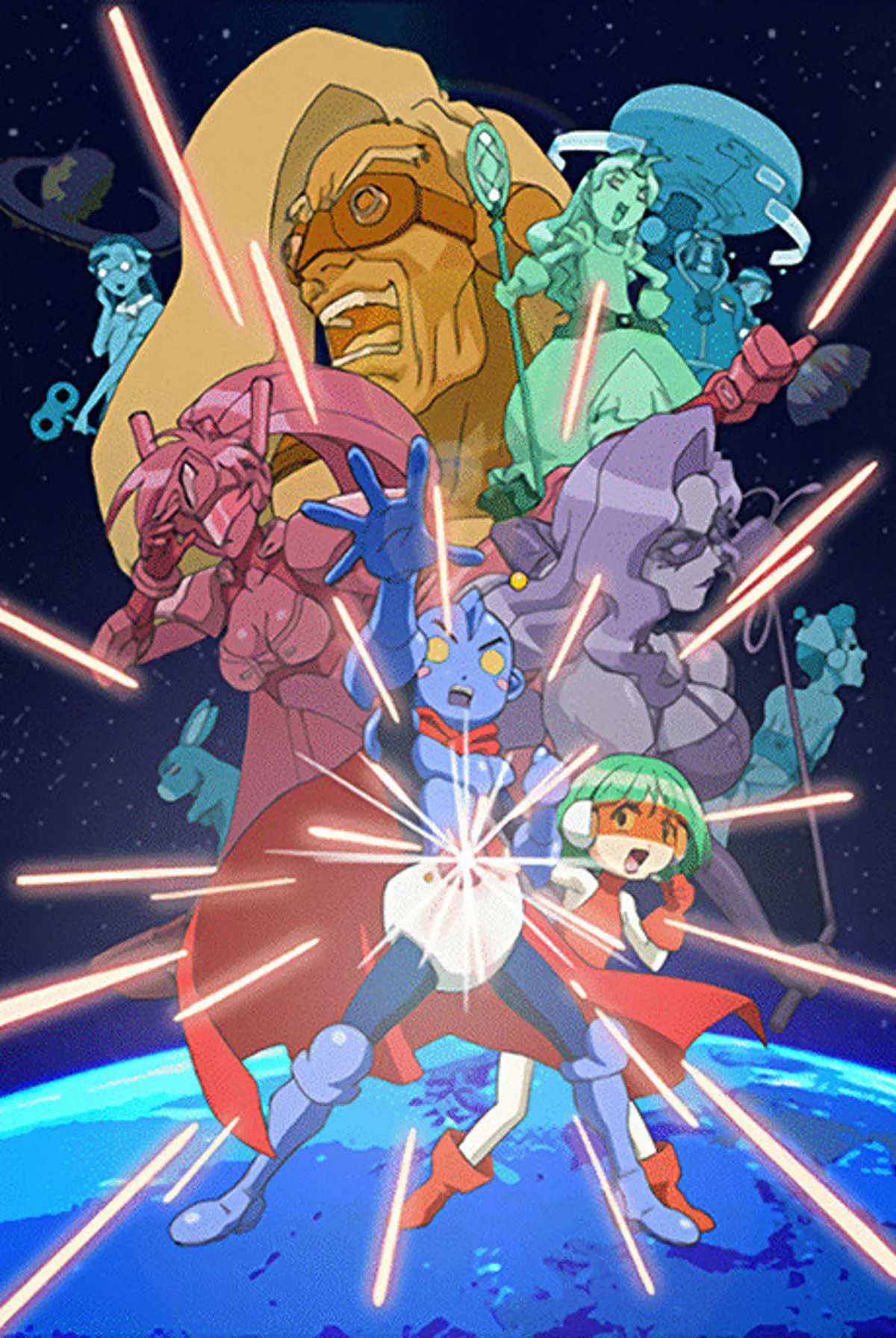 Dokkoida?! disponible en doublage anglais sur HIDIVE